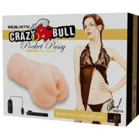 CRAZY BULL NADYA Vibrating Vagina Stroker